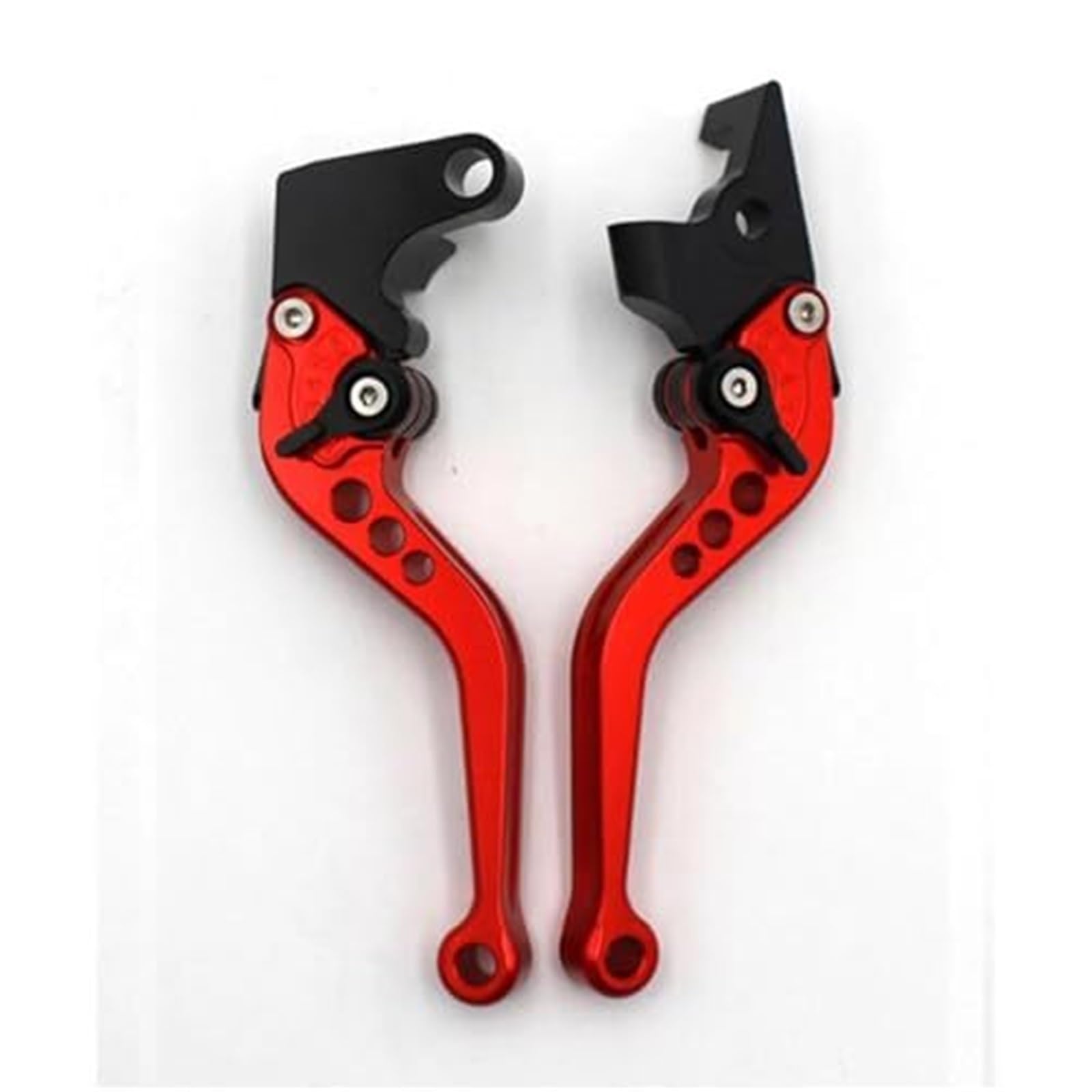 Flbzblkasl Red Motorcycle Short Brake Clutch Levers Motorcycle Brake Lever Cnc Alnuminum Short Clutch Levers For Benelli For Leoncino 500 For Leoncino500 For Leonine For Leoninex 2016-2017