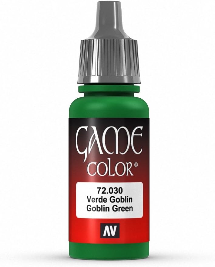 Vallejo 72.030 Game Color Acrylic Paint 17 ml, Goblin Green