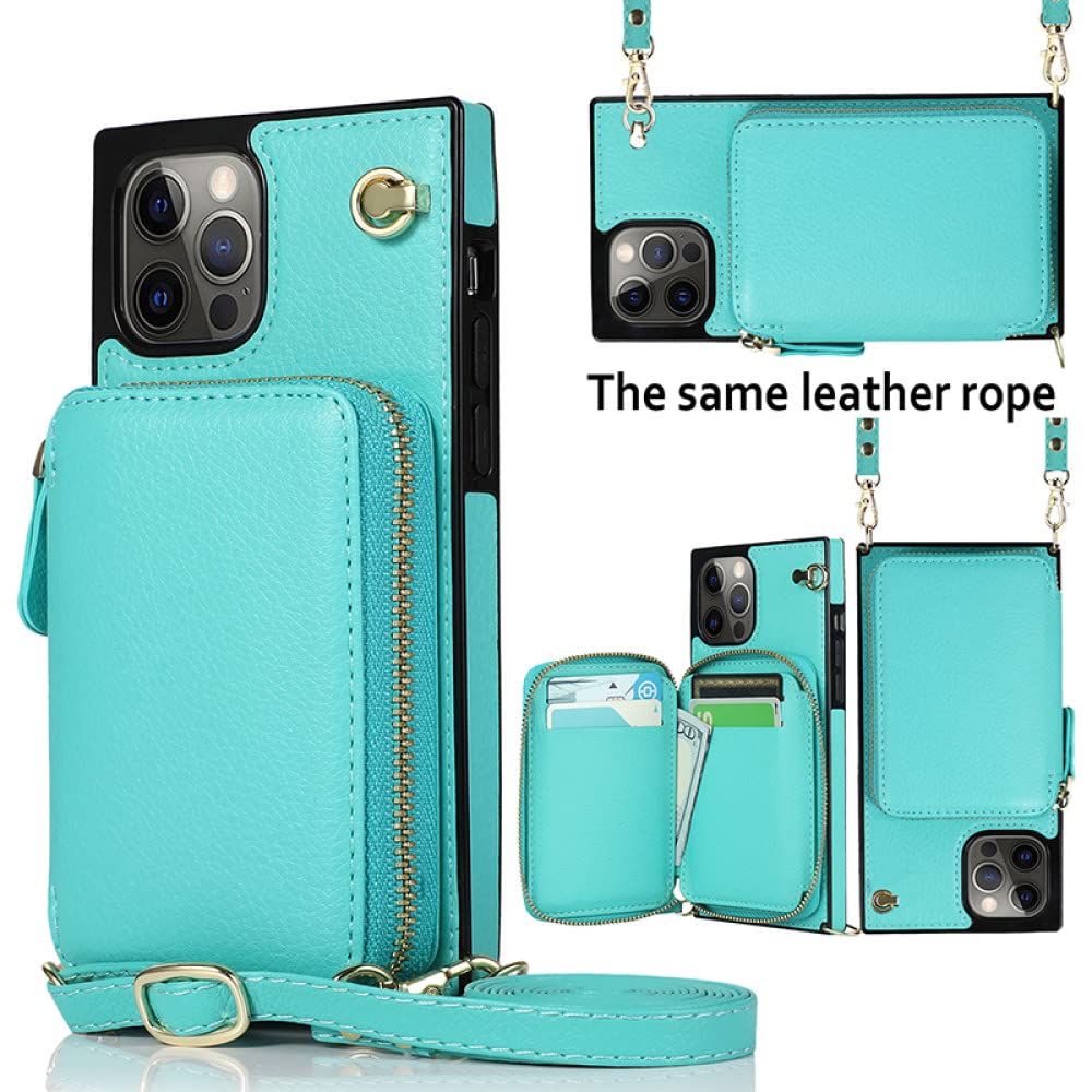 Étui Portefeuille pour iPhone 6 7 8 SE 2020 6P 7P 8P X XR XS Max 11 12 13 Pro Max Porte-Cartes de Couleur Unie pour iPhone 6, Or Rose, pour iPhone 6