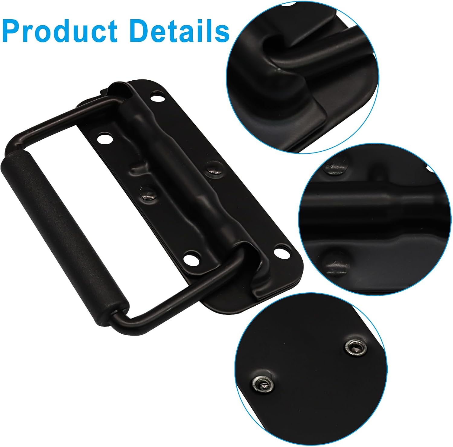 2 Pack 4.3 Inch Spring Loaded Handle