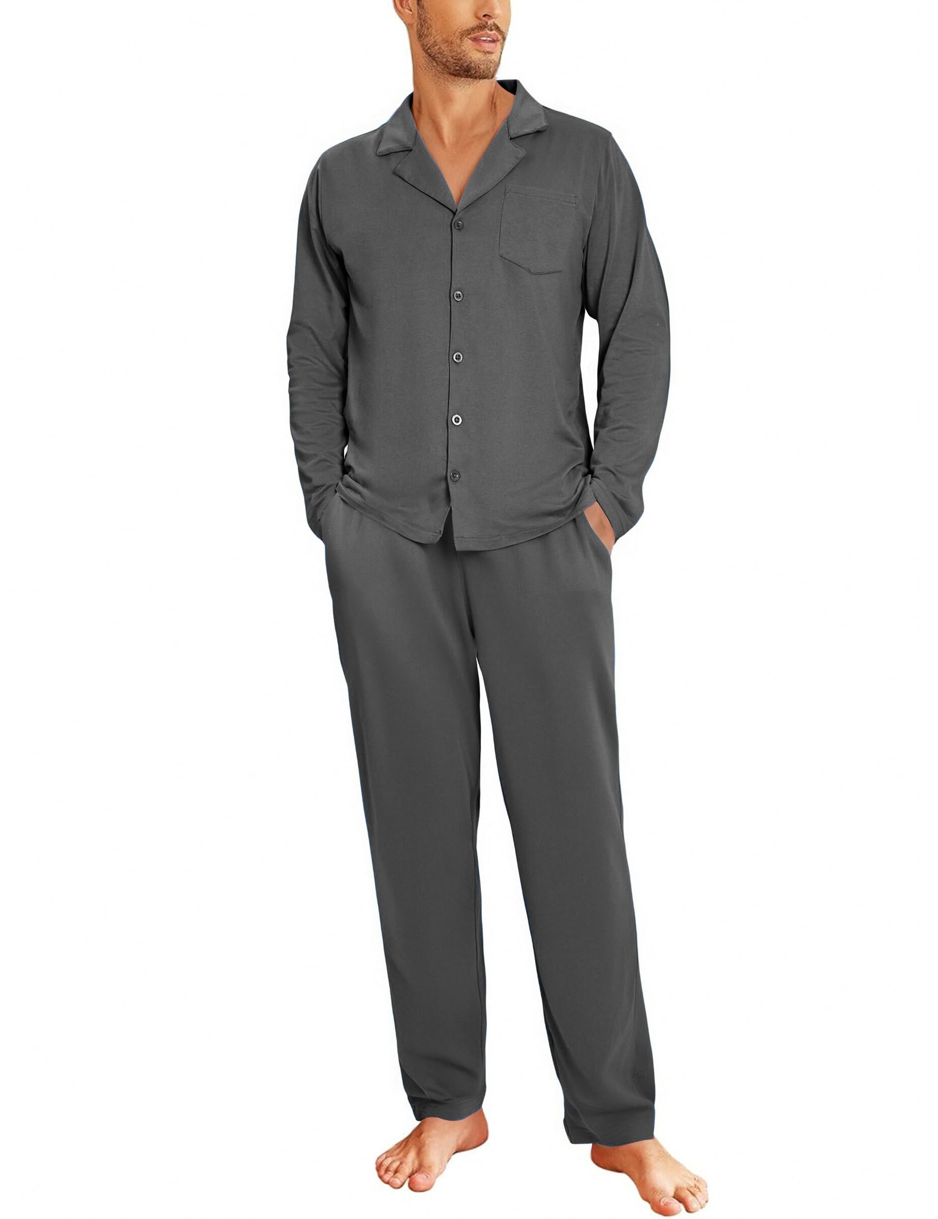 Herenpyjama Winter Aseniza Herenpyjama Voor De Winter, Katoen