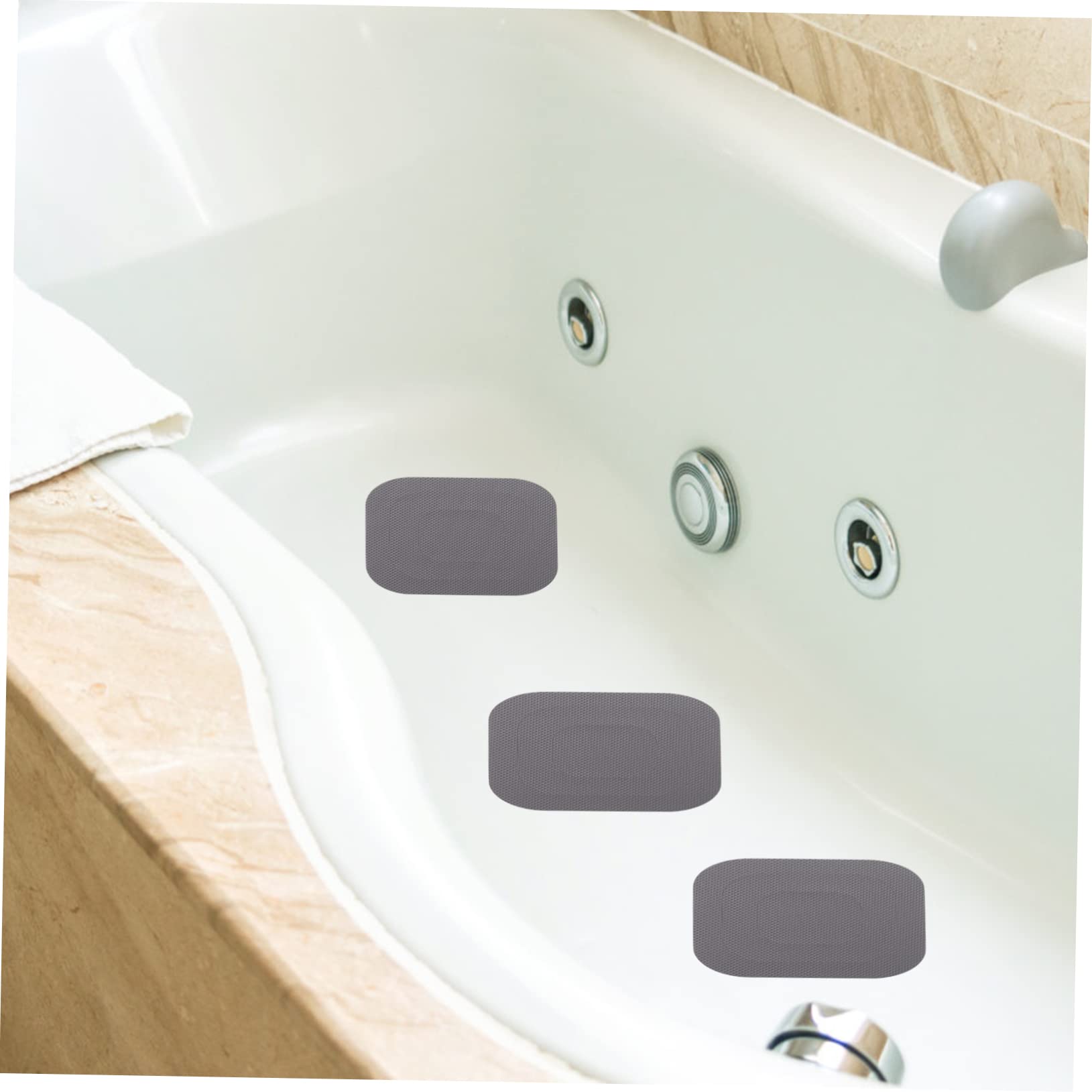 Alipis 60 Piezas De Pegatinas Antideslizantes para Baño Cinta Adhesiva Transparente Cinta De Color para Niños Cinta Antideslizante para Peldaños Pegatinas Antideslizantes para Ducha
