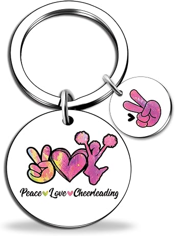 igvean Basketball Soccer Gymnastics Cheerleader Softball Golf Team Keychain Player Gifts Best Coach Gifts