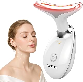 LixZyvo® 7-Color LED Beauty Device, Advanced Beauty Technology, Soothing Thermal Care, Smart Skin-Touch Sensor, facial mas...