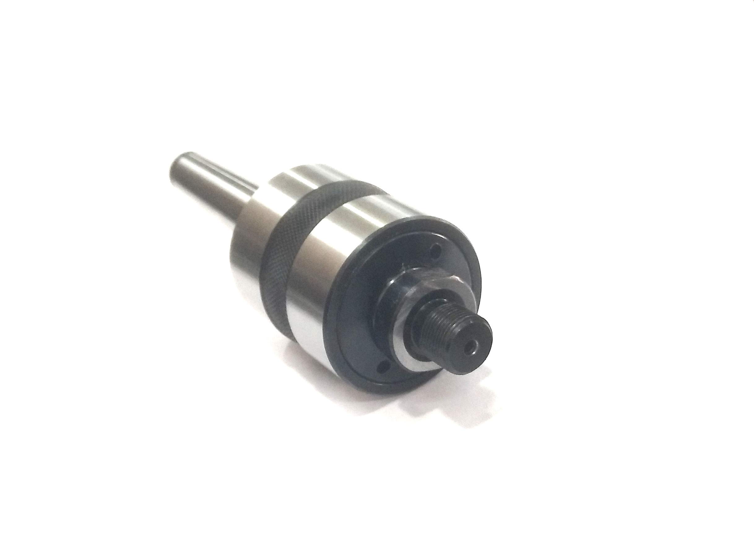 Revolving Centre MT3 Shank con mandrino a 3 griffe 65 mm montaggio per tornio da Contropunta