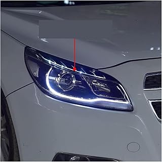 Conjunto de faros compatibles con luces diurnas Malibu LED de señal de giro LED haz muerto (haz alto LED, azul)