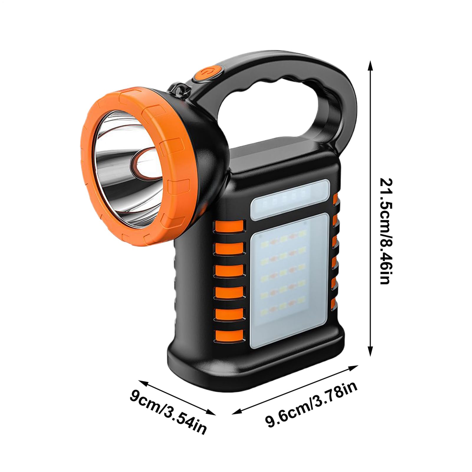 Latarka solarna Przenośna lampa z ładowaniem USB | Jasne LED latarki kempingowe Do Domu, Ogrodu, Wędkowania, Wycieczek, Awarii Prądu i Pracy