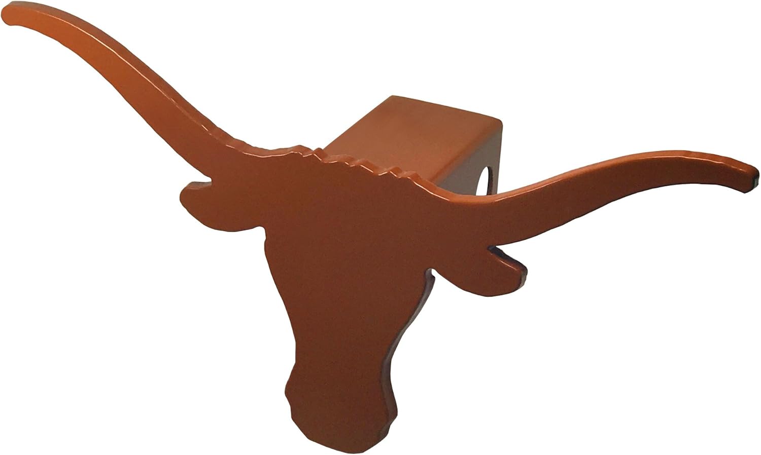 Solid Metal Customer Shaped Hitch Cover (Texas Longhorns)