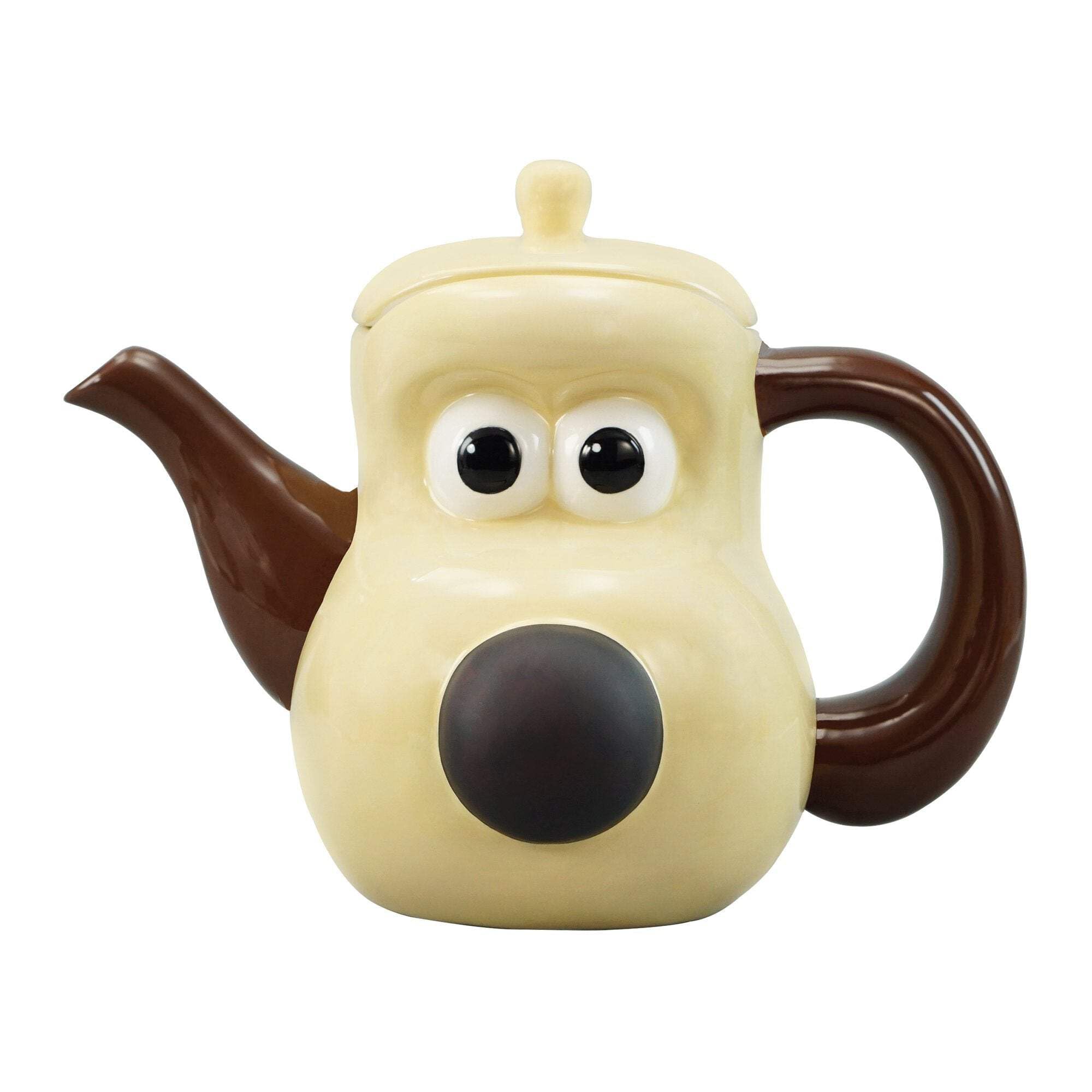 Half Moon Bay Wallace and Gromit Gromit Shaped Heat Change Teapot