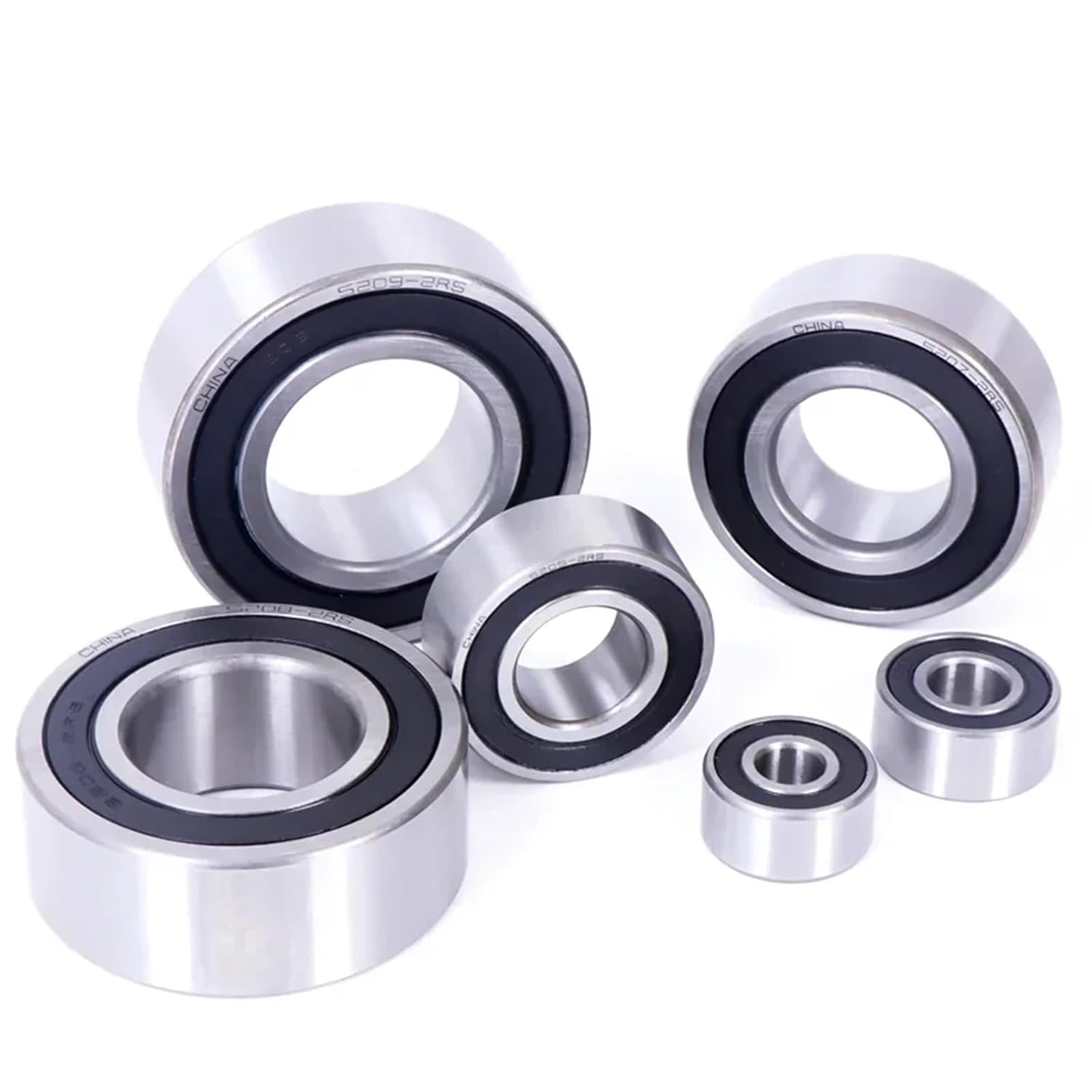 Double Row Angular Contact Ball Bearings 5308 5309 5310 5311 5312 5313 5314 5315-2RS(5313-2RS 65x140x58.7)