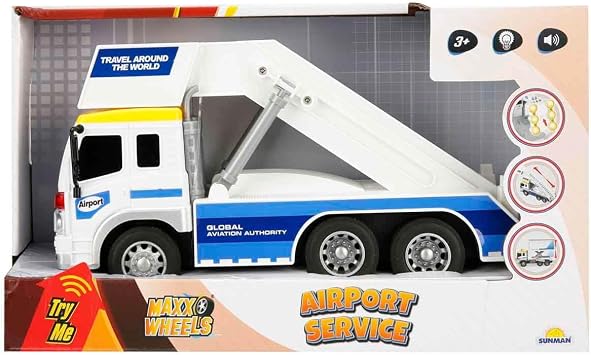 Maxx Wheels Sesli Işıklı Havaalanı Aracı