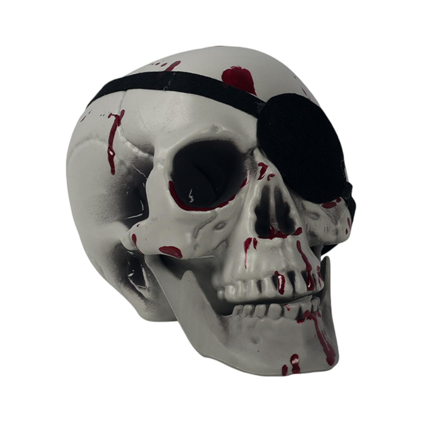 Mekalero Multicolor Halloween Skull Centerpieces With Realistic Feature Elegant Decoration For Home And Classroom Activities Worktop Halloween Accessory