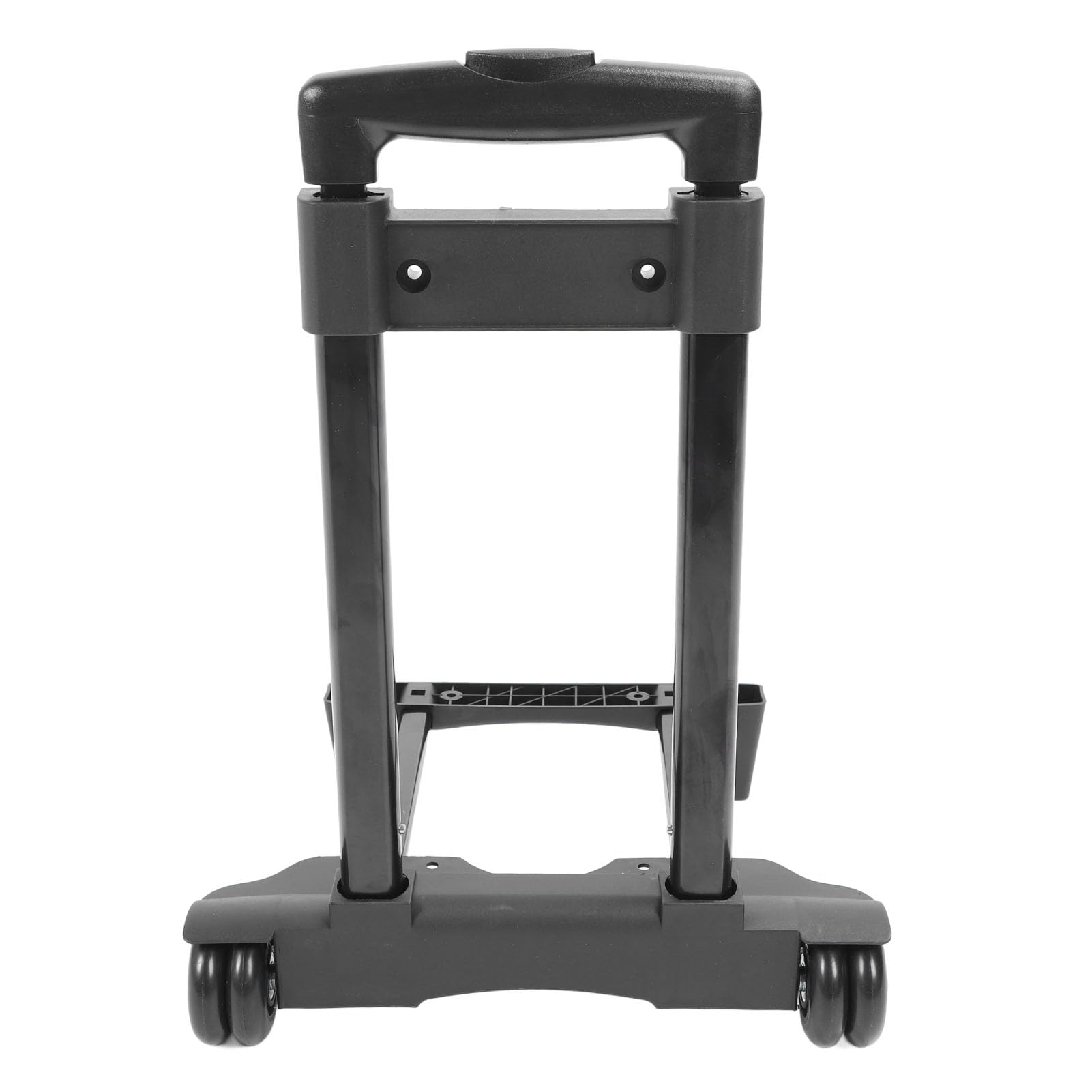 Carrello a Mano Pieghevole in Ferro, Carrello Portaoggetti Portatile per Carichi Pesanti fino a 50kg, 2 Ruote, per Bagagli Shopping Viaggi e Uso Ufficio, Pieghevole e Compatto