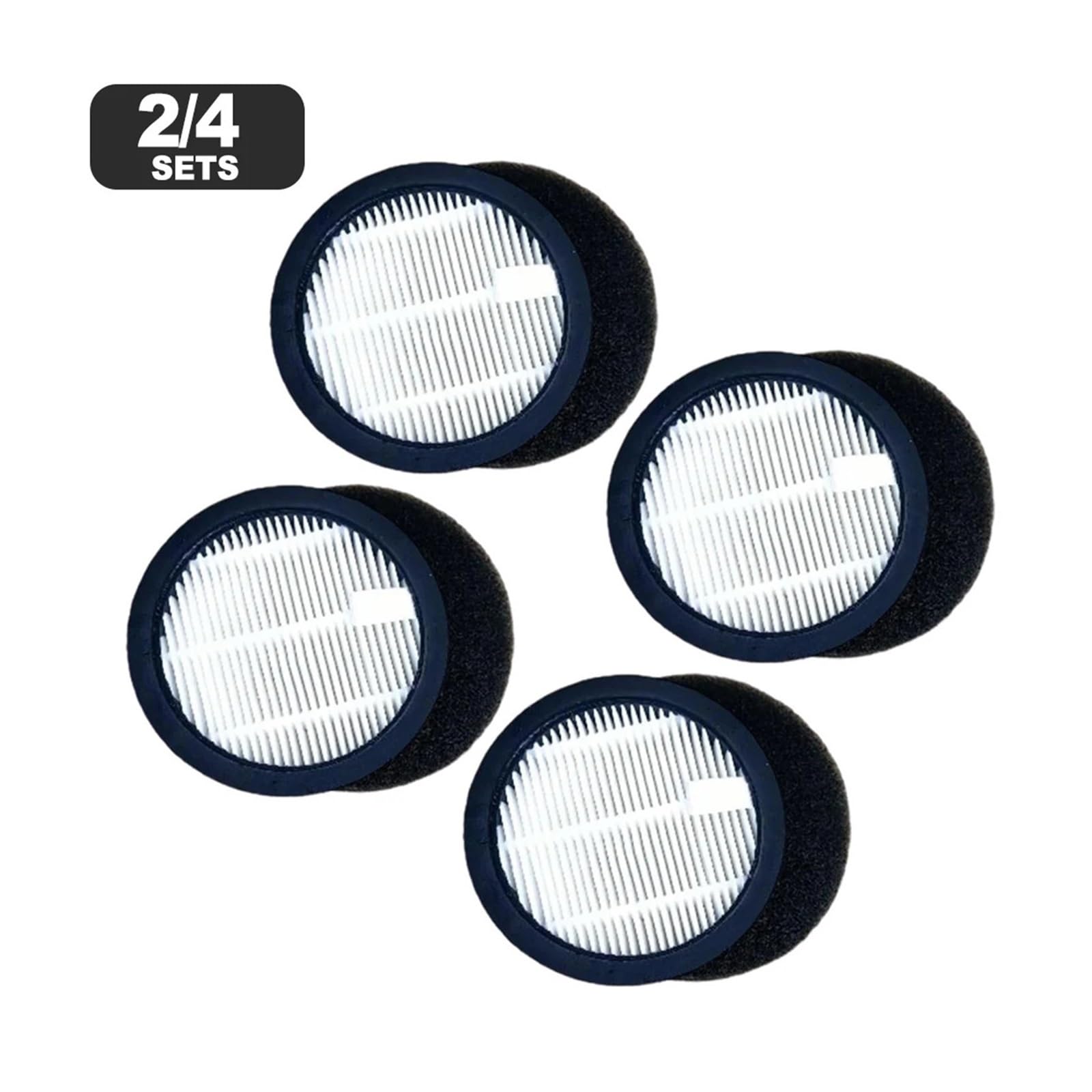 Kit De Filtro Y Esponja, Piezas Repuesto for Aspiradora, Compatibles Con Los Modelos Laresar,Elite 3 WLUPEL KBHO15(4pcs)
