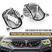 SOCAL-LED LIGHTING Yellow Angel Eye Daytime Running Light DRL Adaptive Headlight Insert Diode Module LED Control Unit Fit for BMW 2018-2020 F80 M3 F83 F82 M4 LCI, Pack of 2