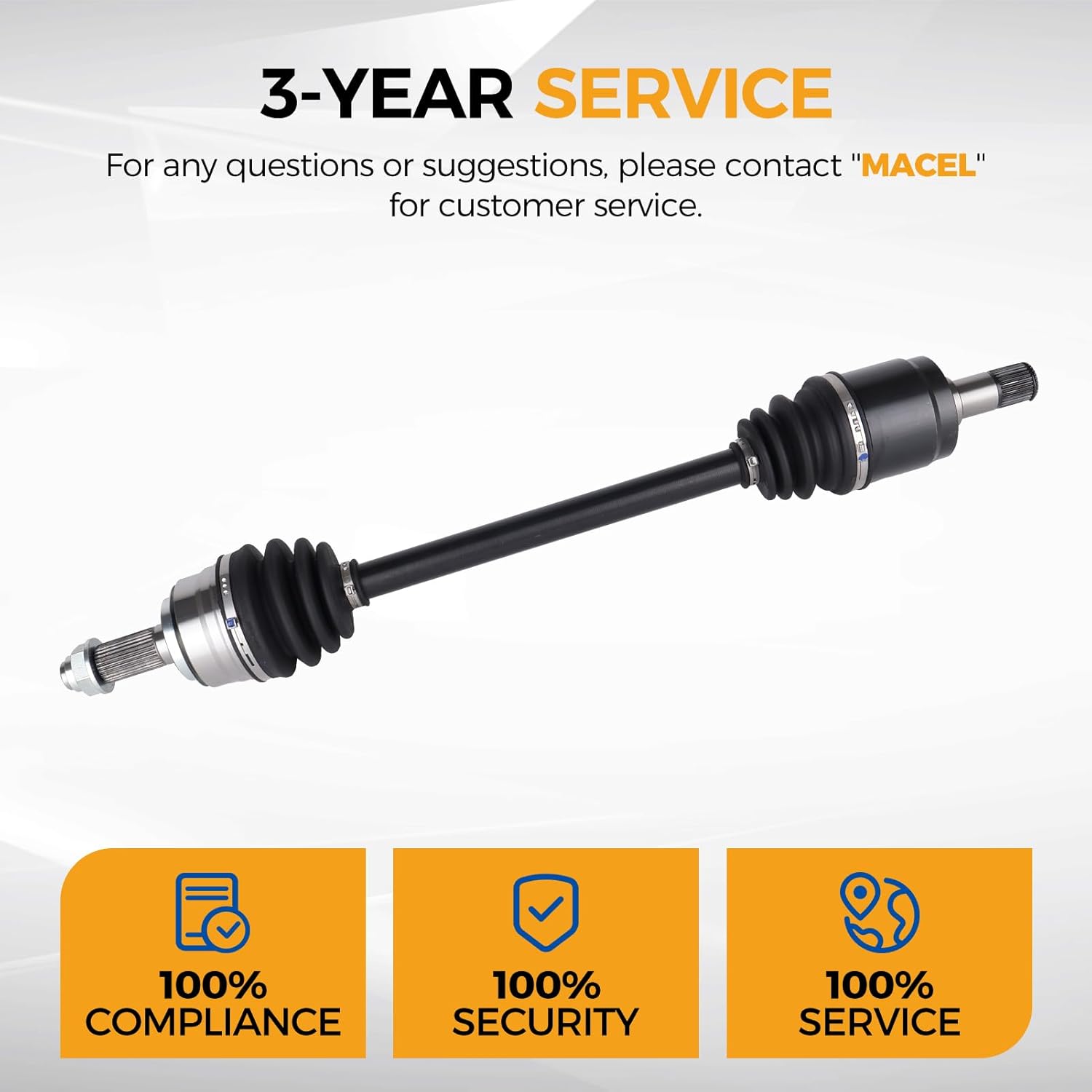 PAROD 664309 CV Axle Assembly Fit for 2011 2012 2013 Honda Odyssey EX, EX-L, LX Front Left Driver Side