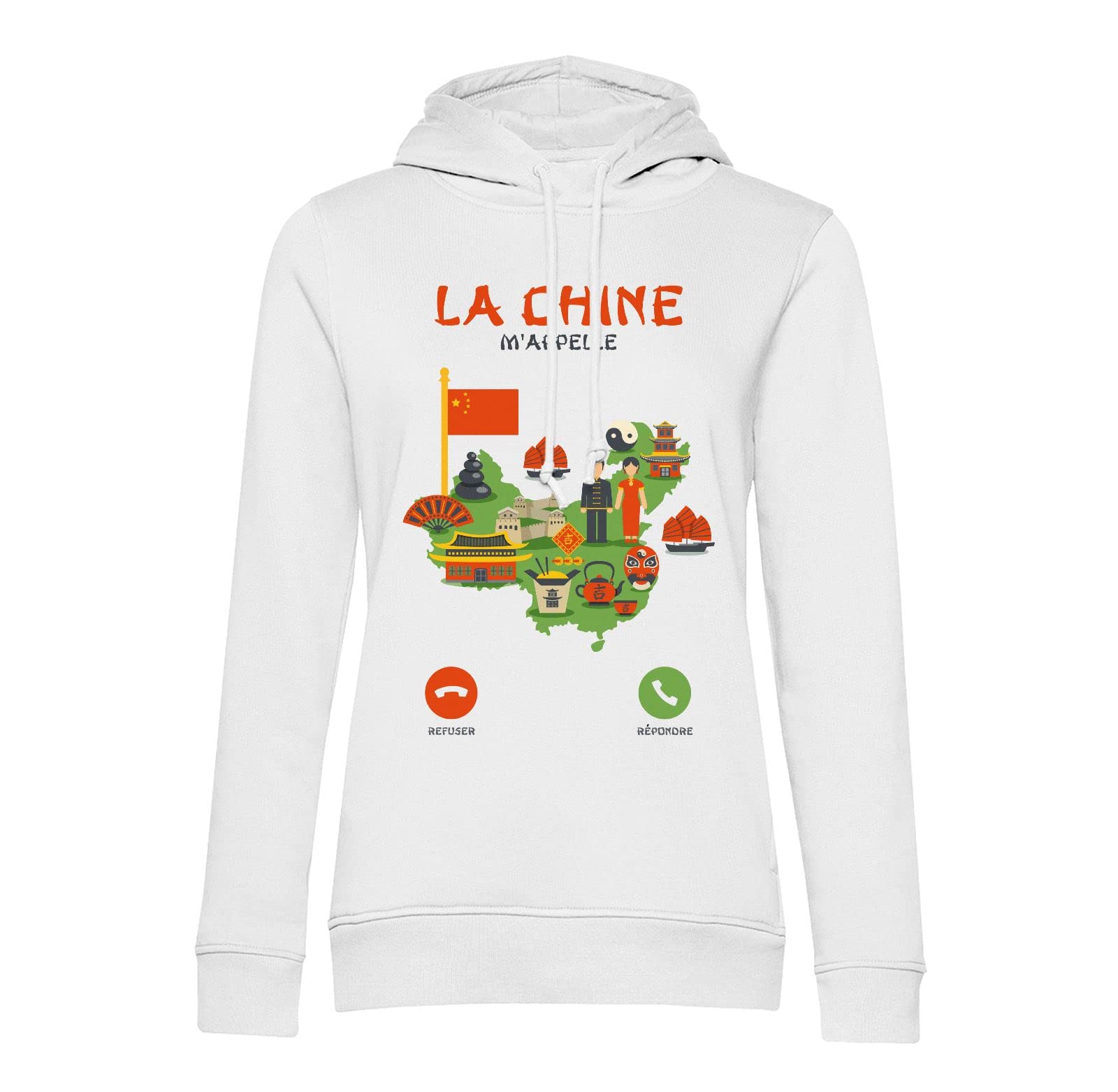 Sweat à capuche voyage pour vos explorations urbaines et soirées fraîches
