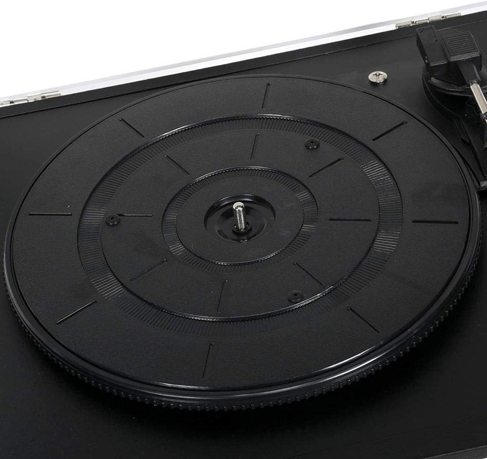 Lettore vinili vintage, giradischi in vinile Bluetooth 5.0 33/45/78 giri/min Fonografo domestico dischi in vinile 7/10/12 pollici giradischi in vinile grammofono