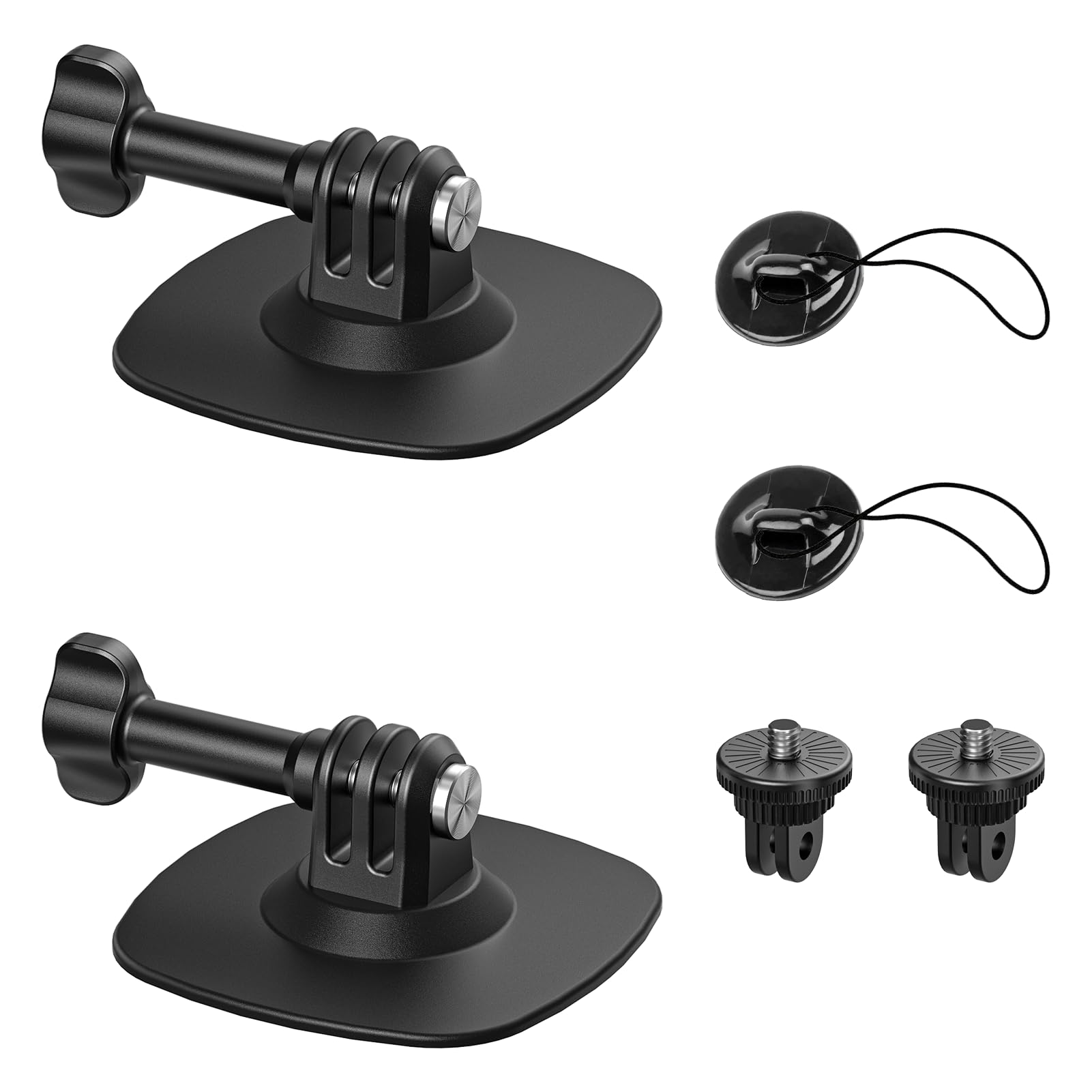 Montura Flexible Adhesiva Maectech Compatible Con Montura Casco para Insta360 X5 X4 X3 Ace Pro Base para Cámara Acción para Gopro Hero Kit Base para Dji Osmo Action Y Accesorios para Cámaras De Aventu