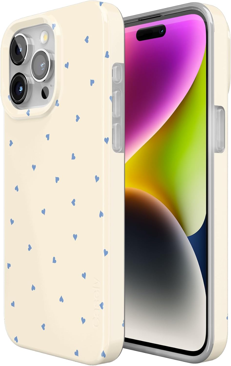 Casely iPhone 15 Pro Max Case | I'm Yours | Tiny Hearts | Compatible with MagSafe | Classic Ultra Slim Design