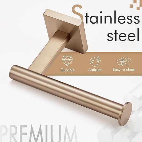 Vista 96 de KOKOSIRI Soporte de papel higiénico Dispensador de papel tisú para baño Portarrollos de baño Níquel cepillado Acero inoxidable B2005BR