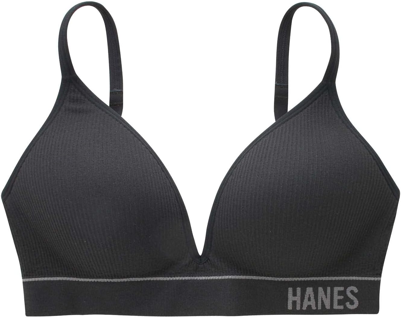 Hanes Women's Originals Seamless Wireless Bra, ComfortFlex Fit, Rib Contour Bra, Full Coverage - Image 5