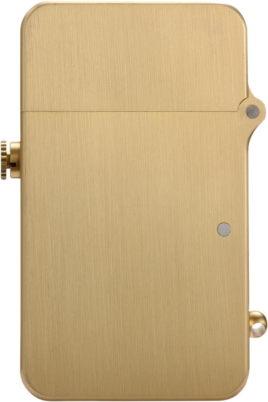 Unique Collectible Retro Mechanical Copper Kerosene Lighter, Refillable, Gear, Soft-Flame, Luxury, Men's Gift,Semi-Automatic Ignition Fluid Lighter, Thorens