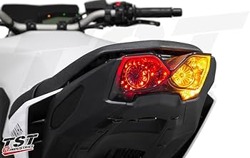 Amazon | TST MT-09 (17-20) ウィンカー内蔵 LEDテールライト