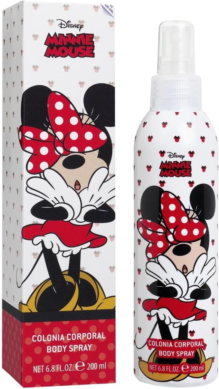 Air-Val Disney Minnie MoUSe Body Spray For Children, 200 Ml