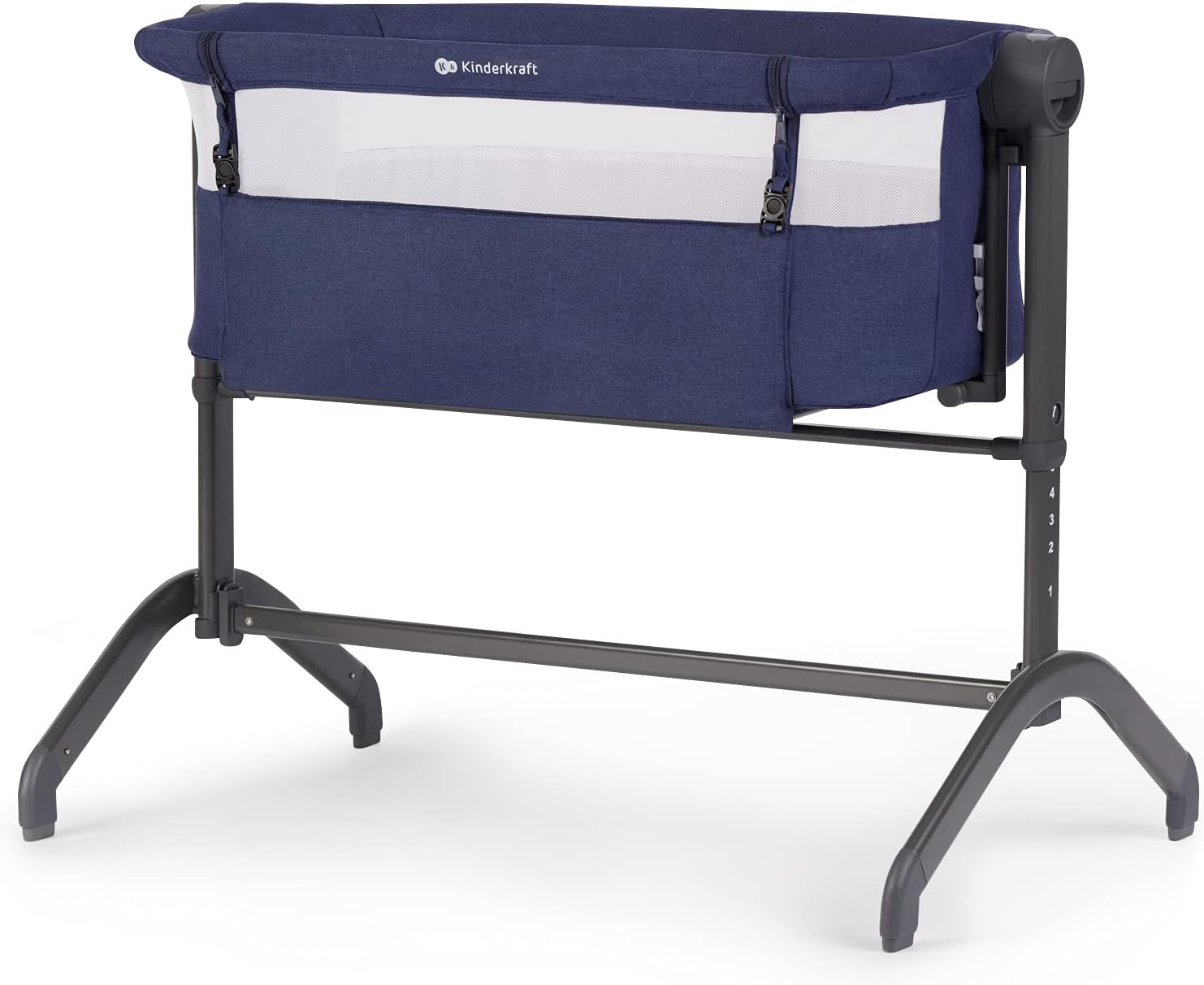 kk Kinderkraft BEA 2-in-1 Bedside Bed Navy