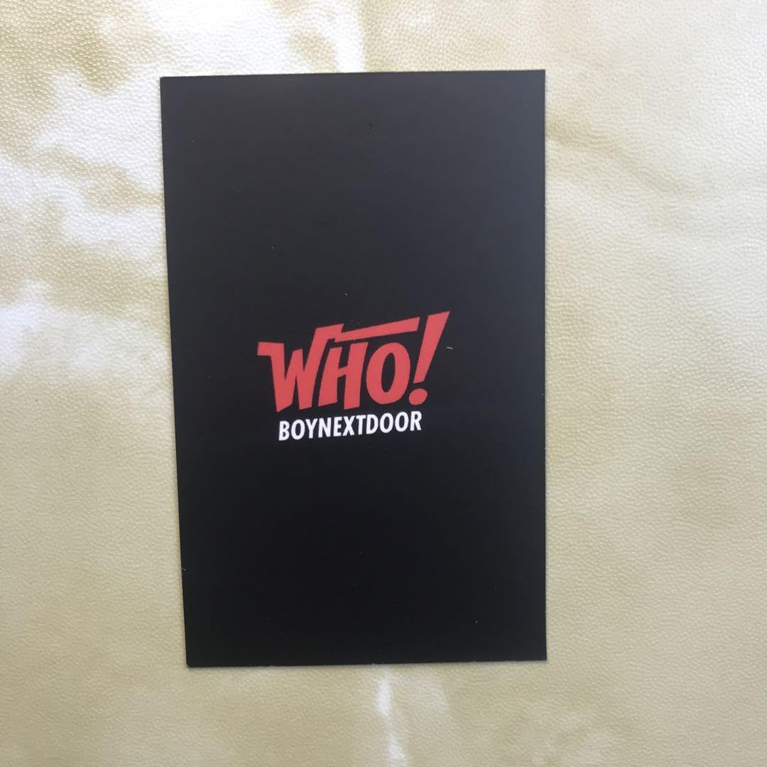 Amazon.co.jp: BOYNEXTDOOR weverse サノク ラキドロ?テサン抽選トレカ  