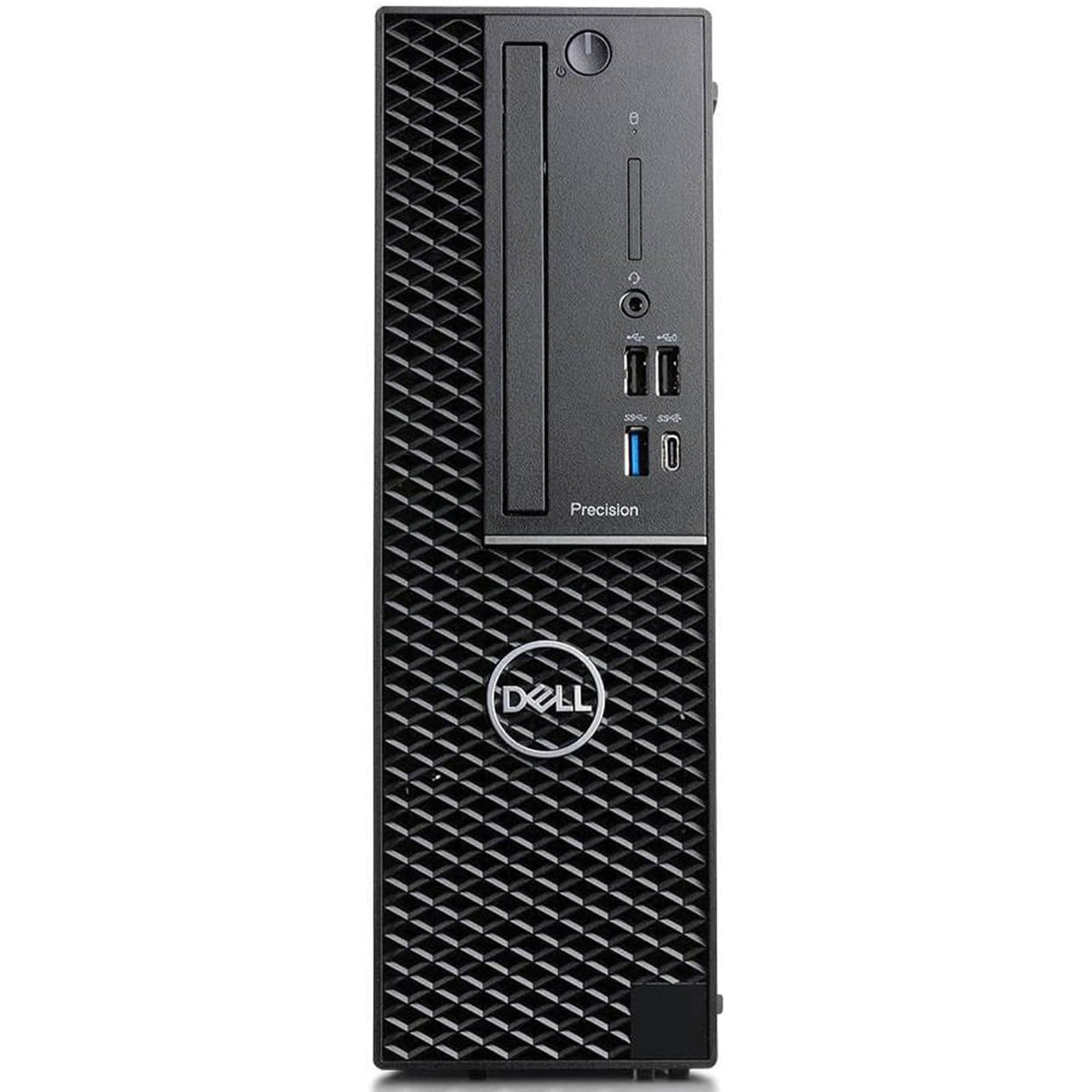 Dell Ordinateur de Bureau Precision 3430 SFF, Processeur Core i7-8700, Mémoire RAM 16 Go, Disque SSD 512 Go, Windows 11 Pro (Reconditionné)