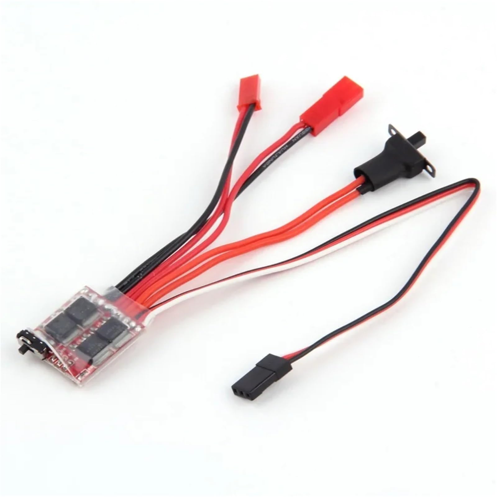 Per 1/16 1/18 1/24 30A ESC Controller Spazzolato Avanti Reverse Freno Motore Dual Way Speed ​​Car 10A 20A RC Modello Accessori Parti ESC RC