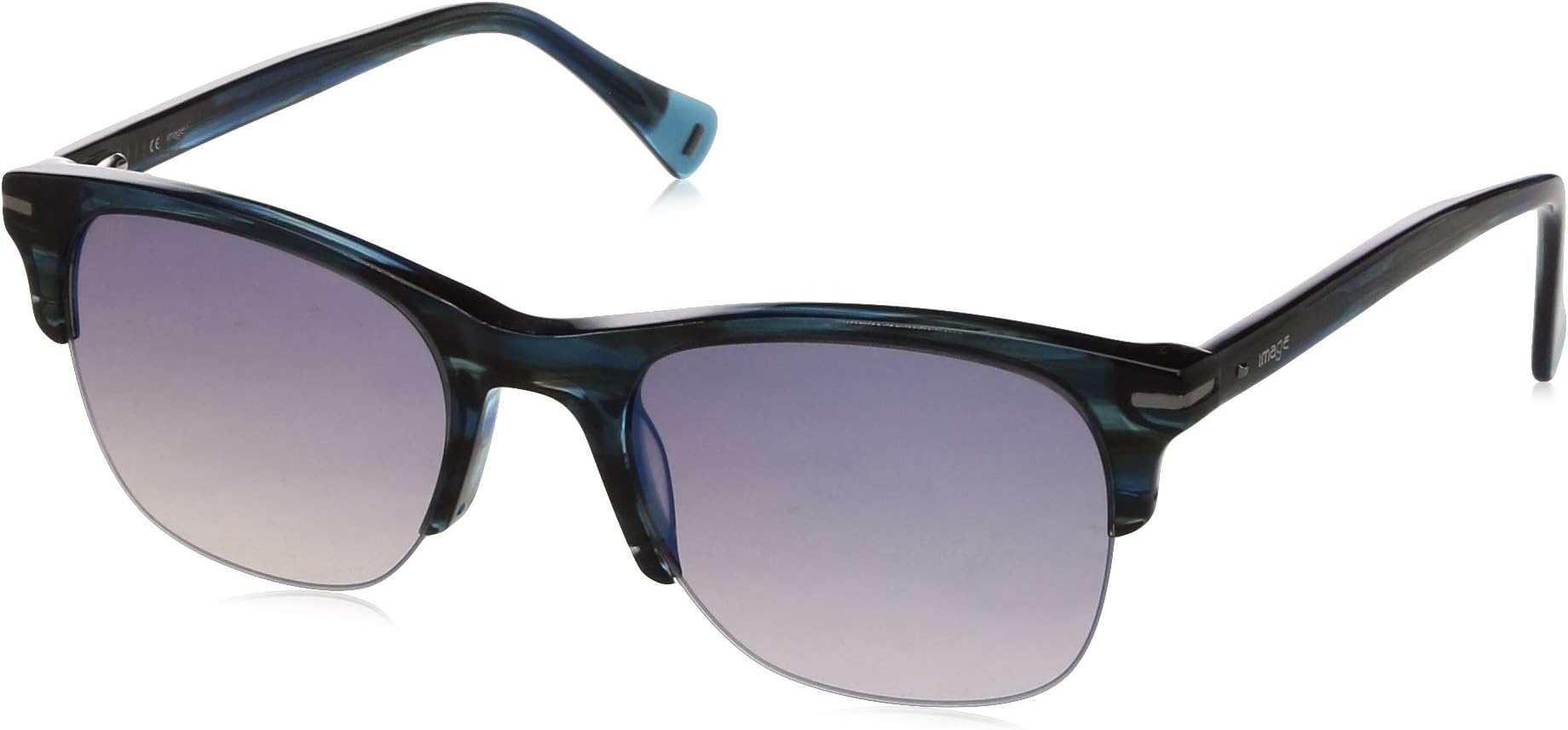 Image Gradient Square Men's Sunglasses - (IMS703C2SG|52| Color Lens)