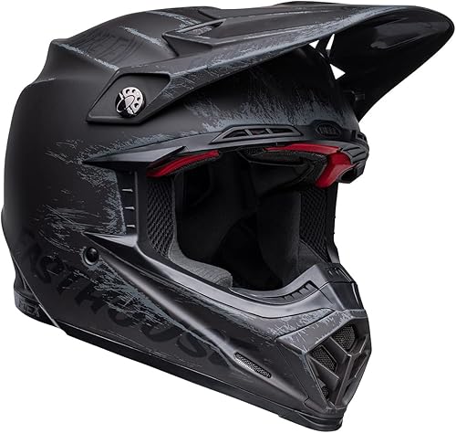 Miniatura 15 de Bell Moto-9S Flex Casco de motocicleta Sprint Mate/Rojo brillante/Blanco,Bombas de humo FH mate/brillo negro/alta visibilidad,Seven Vanguard Carbón