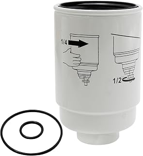 6.6 Duramax Diesel Fuel Filter with Seals TP3018, TP3012, 12664429, 12633243 Replacement for Chevy Silverado 2500 HD 3500 HD 2001-2016 Express GMC Sierra 2500HD 3500HD Savana (1Pc)