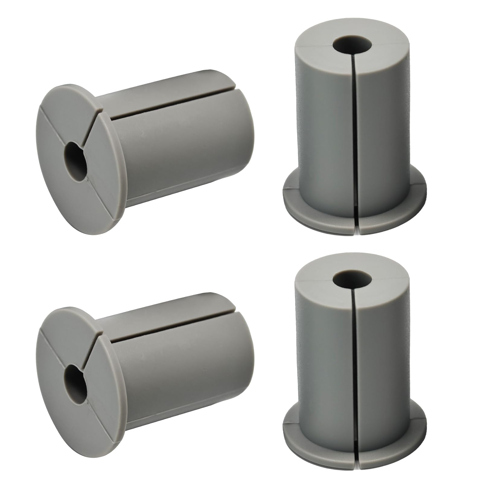 EASYEAH 4pc Starlink Cable Grommet 1" Silicone Waterproof Wall Hole Pass Through Split Cable Bushings for TV Wire Ethernet Cord, Starlink Cable