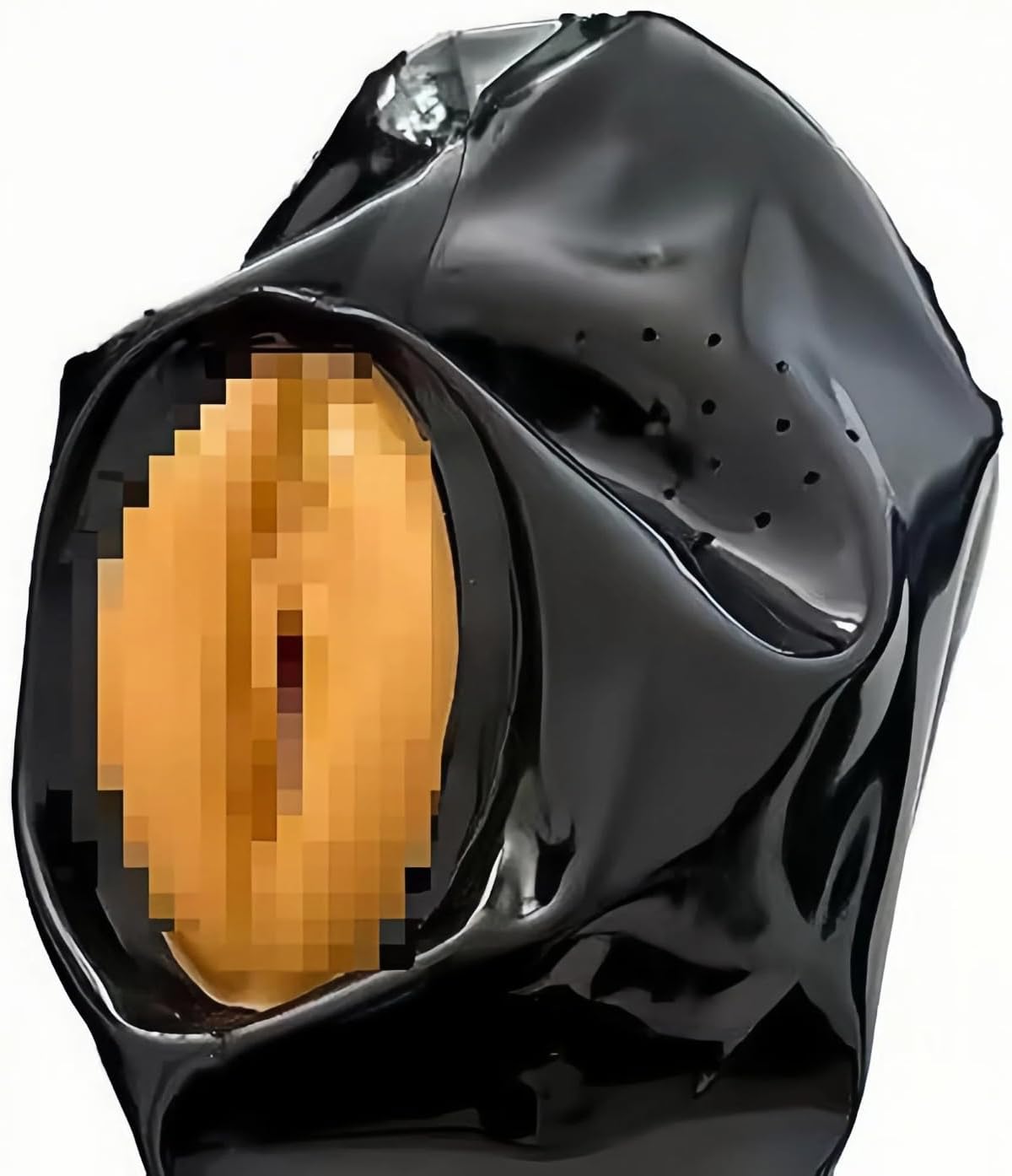 Latex Mask Rubber Hood Headdress Halloween Party for Club Wear Costumes Ball Cosplay Handmade