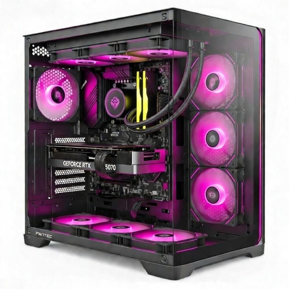 PHOENIX - PC Gaming | i7-14700K | Nvidia RTX 5070 (12 GB) | RAM 32 GB DDR4 | SSD 1 000 GB NVMe | Dissipatore a Liquido 360 mm | Windows 11 Pro