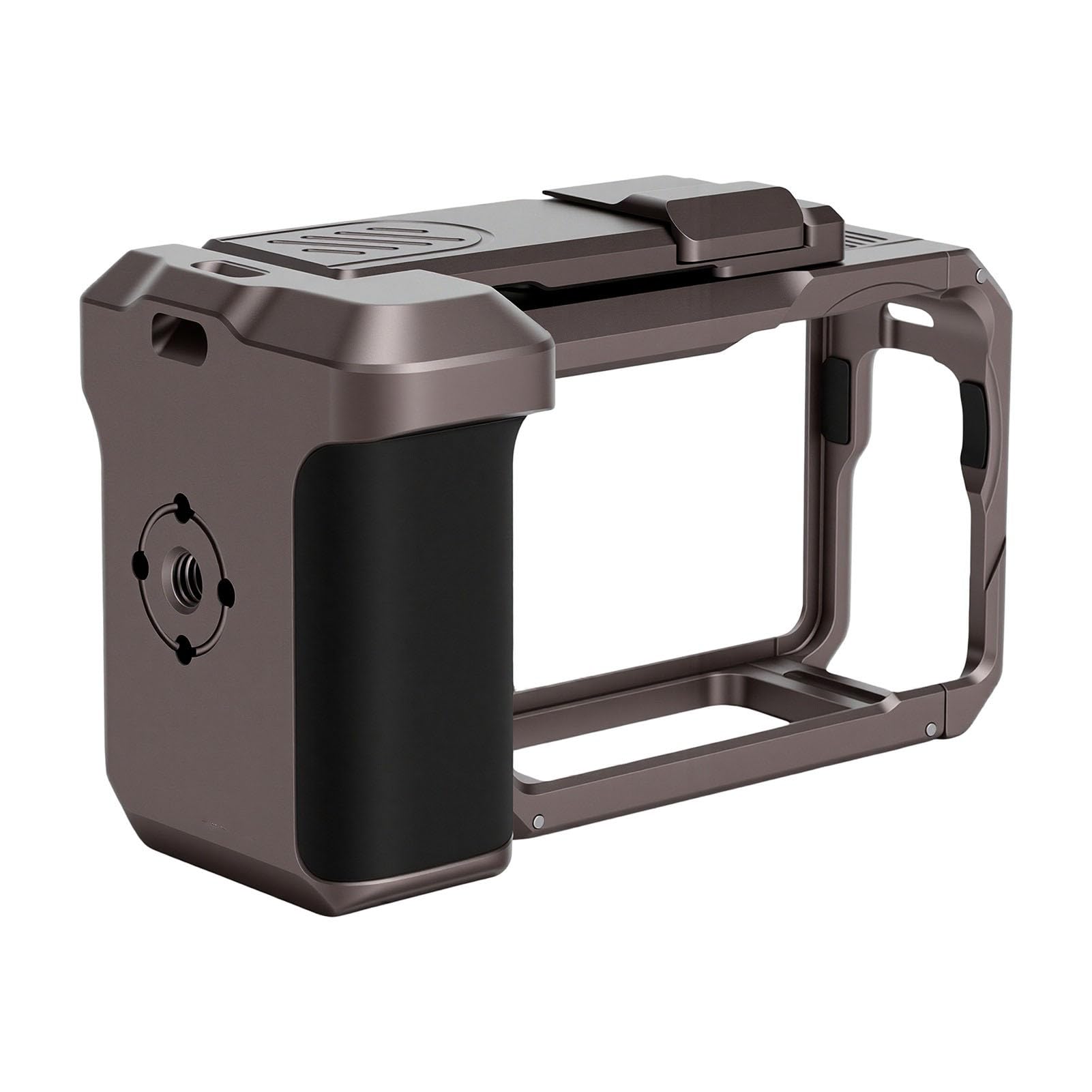 Bewinner Custodia Rigida per Action Camera con Kit Impugnatura, Custodia