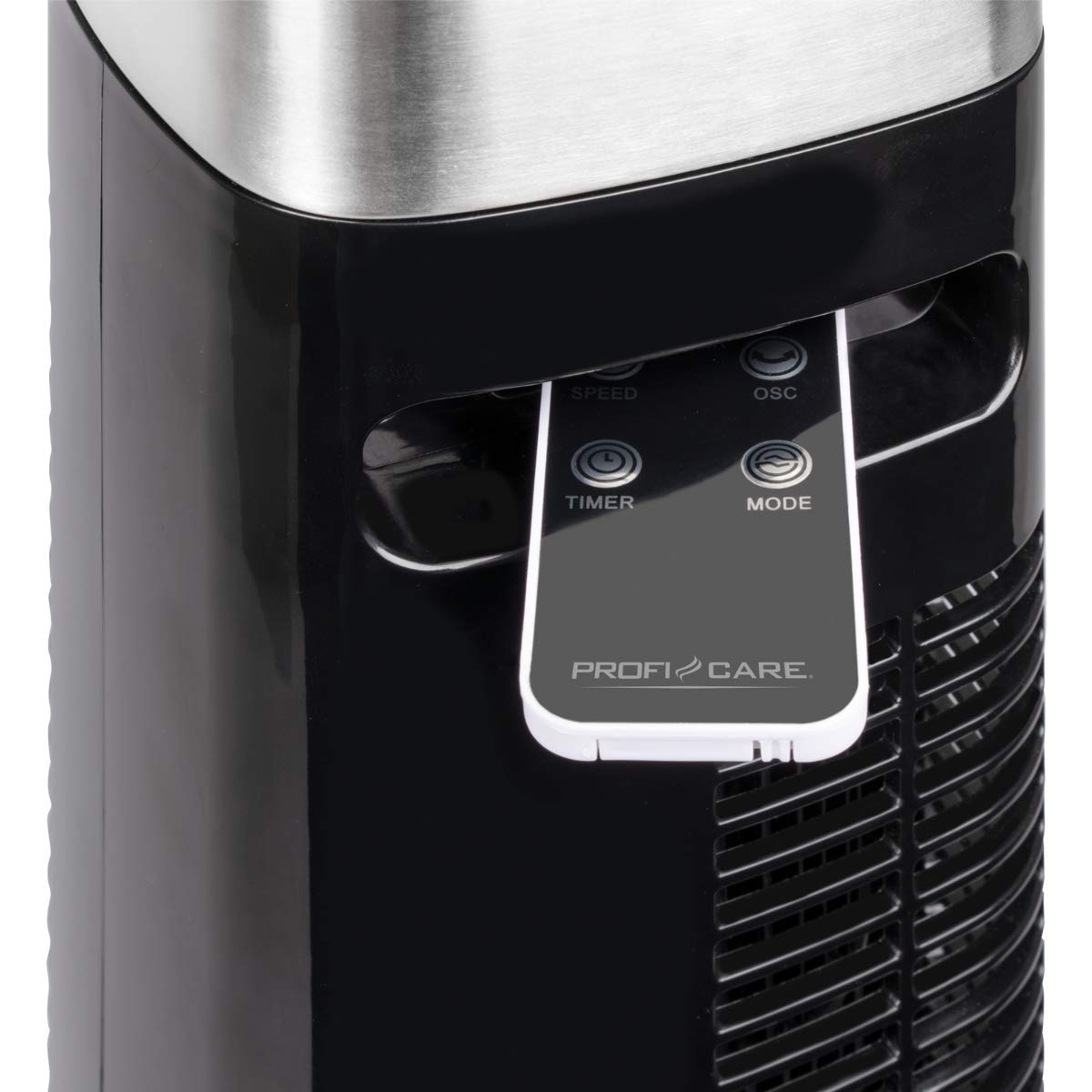 PROFICARE PC TVL 3068 - Ventilador para torre (50 W, altura de 105 cm, oscilante, 80 °, asa de transporte, color negro