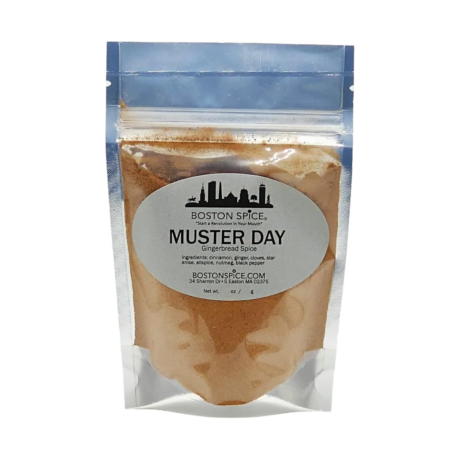 Boston Spice Muster Day Handmade Gourmet Baking Seasoning Blend Gingerbread Pierniczki Lebkuchen Ginger Pierniki Cake Pie Muffins Cookies Cupcakes Protein Shakes Smoothies Approx 2 Cups spice wt. 7.5oz/213g