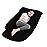 Jcickt Pregnancy Pillow J-Shaped Full Body Pillow, 59 inch with Velvet Cover Easy to Remove and Wash, Support Pregnant Women\'s Backs Legs and HIPS, Improve Sleep,Pregnancy Pillow for Women Black