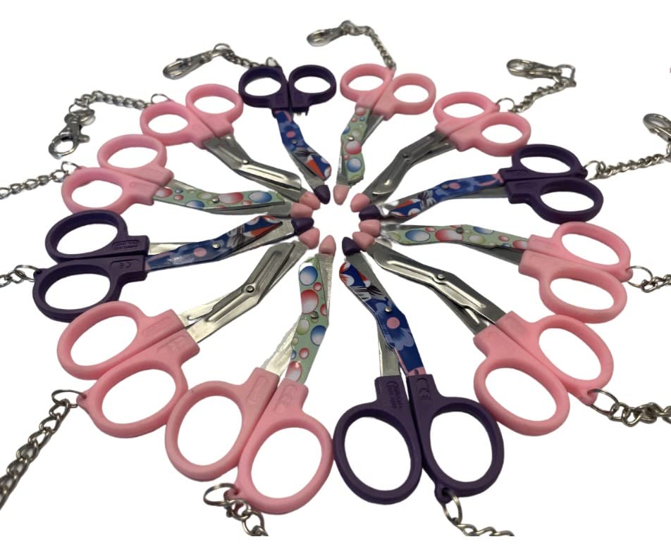 Forbici Da Benda Colorate Per Infermieri – 24 Pezzi, Manico - Foto 13