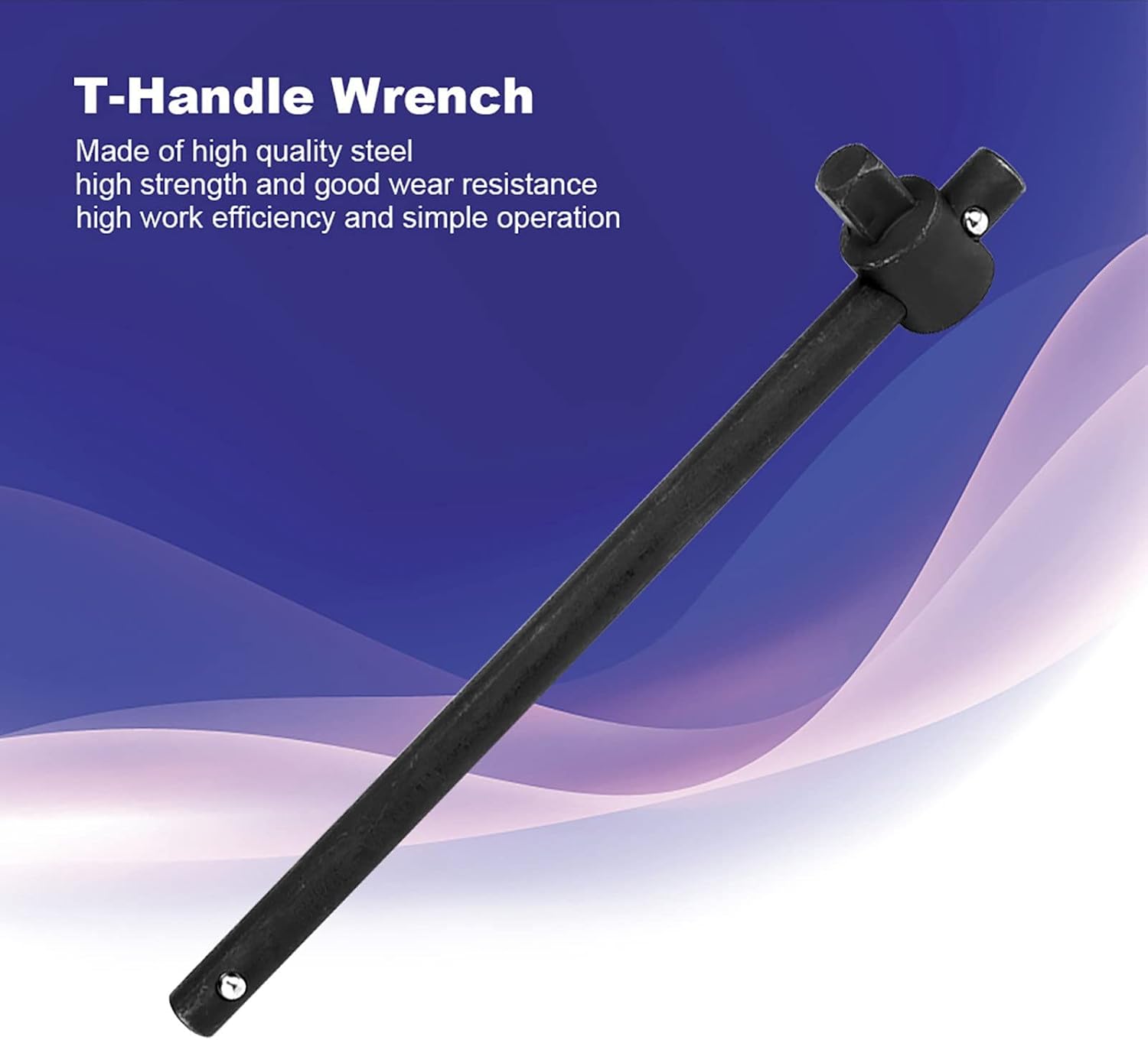 Heavy Duty 18.9 inch Sliding T-Handle Socket Wrench Breaker Bar 3/4", Chrome Molybdenum Steel Ergonomic Design 3/4-Inch Drive Breaker Bar Tool for Vehicle Maintenance & Repair