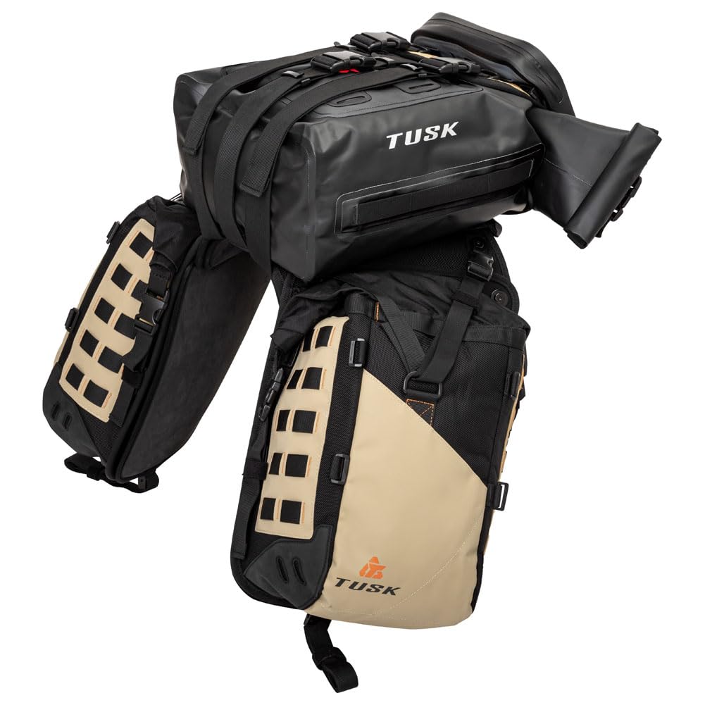 Amazon.com: TUSK Highland X2 Rackless Luggage System w/Small Dry