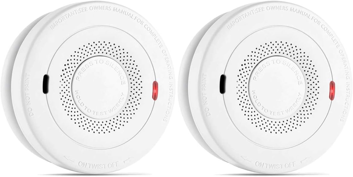 Smoke and Carbon Monoxide Detector Combo with 10 Year Battery, (Not