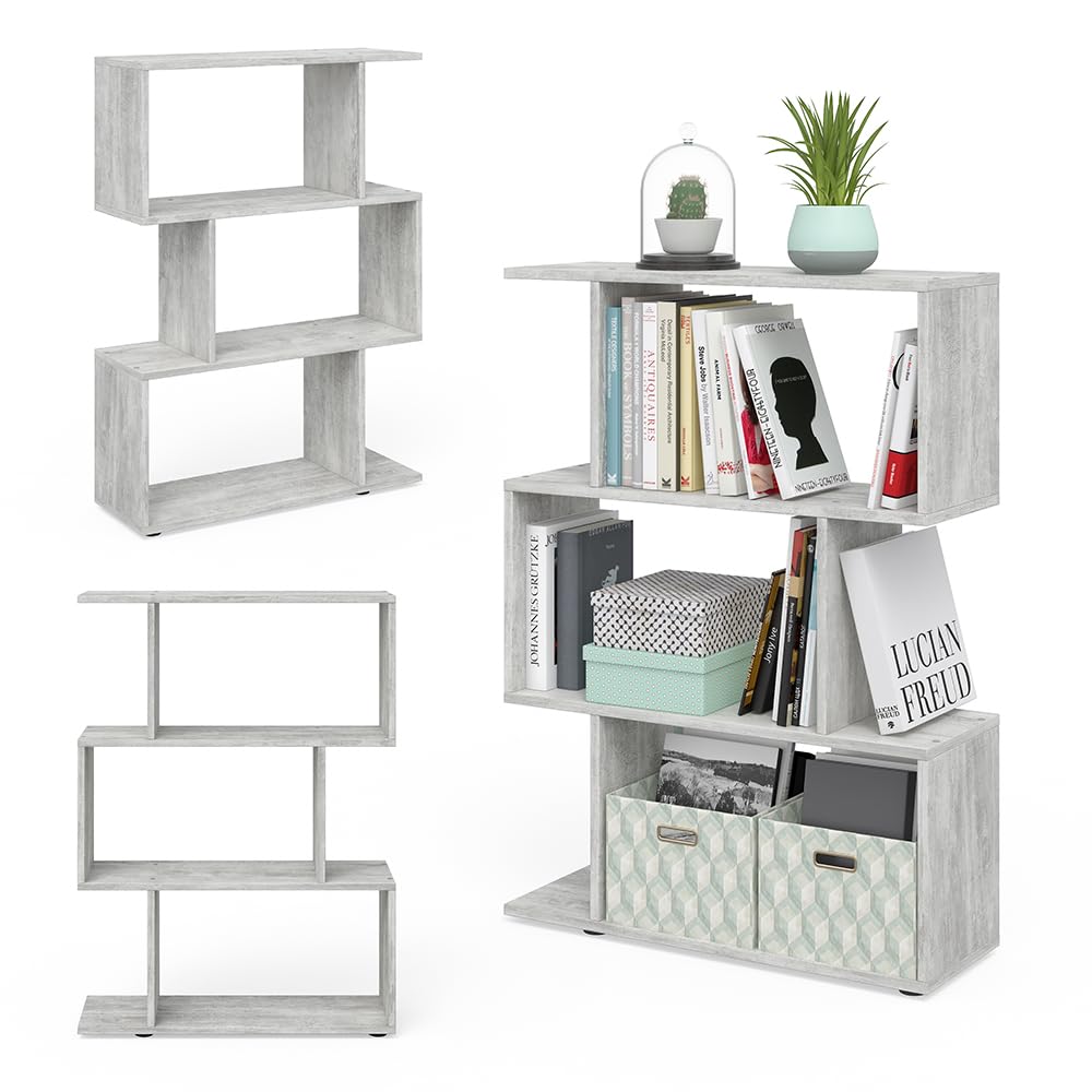 Vicco Divisorio per ambienti Levio, Grigio, 70 x 97.4 cm, per una suddivisione flessibile degli spazi e un utilizzo su entrambi i lati