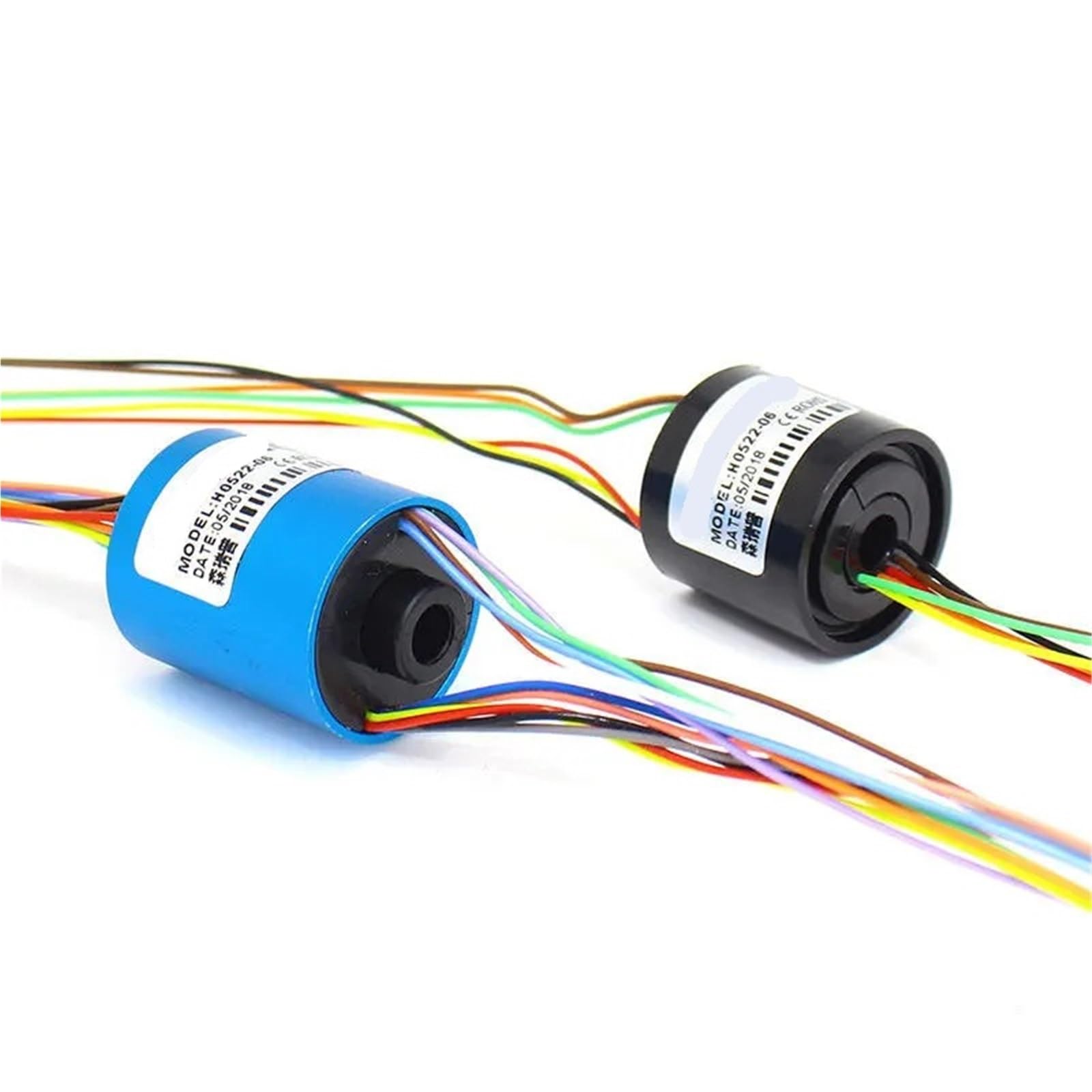 Anillo colector de 5mm para solucionar interferencias en señales rotativas de baja corriente