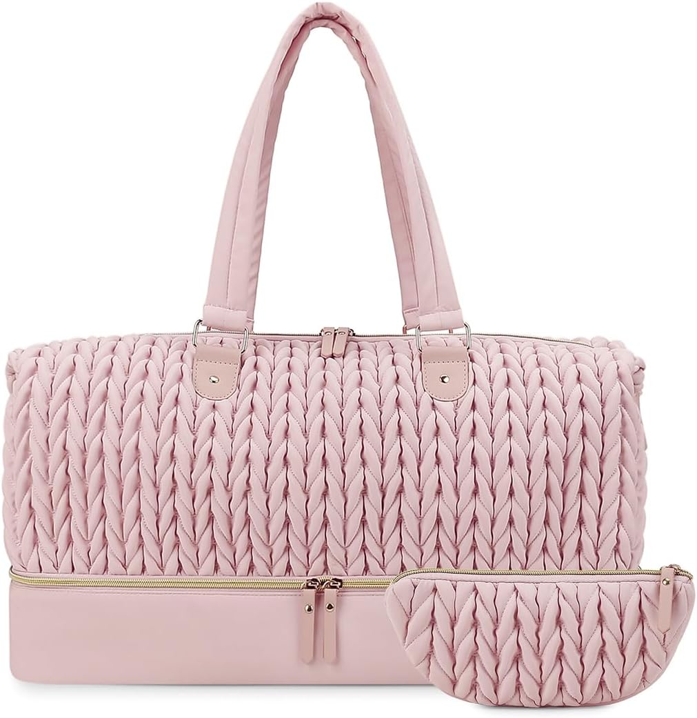 Double-Layer Diaper Bag Tote,Large Waterproof Nappy Changing Bag with Cooler Portion Travel Mummy Bag with Purse